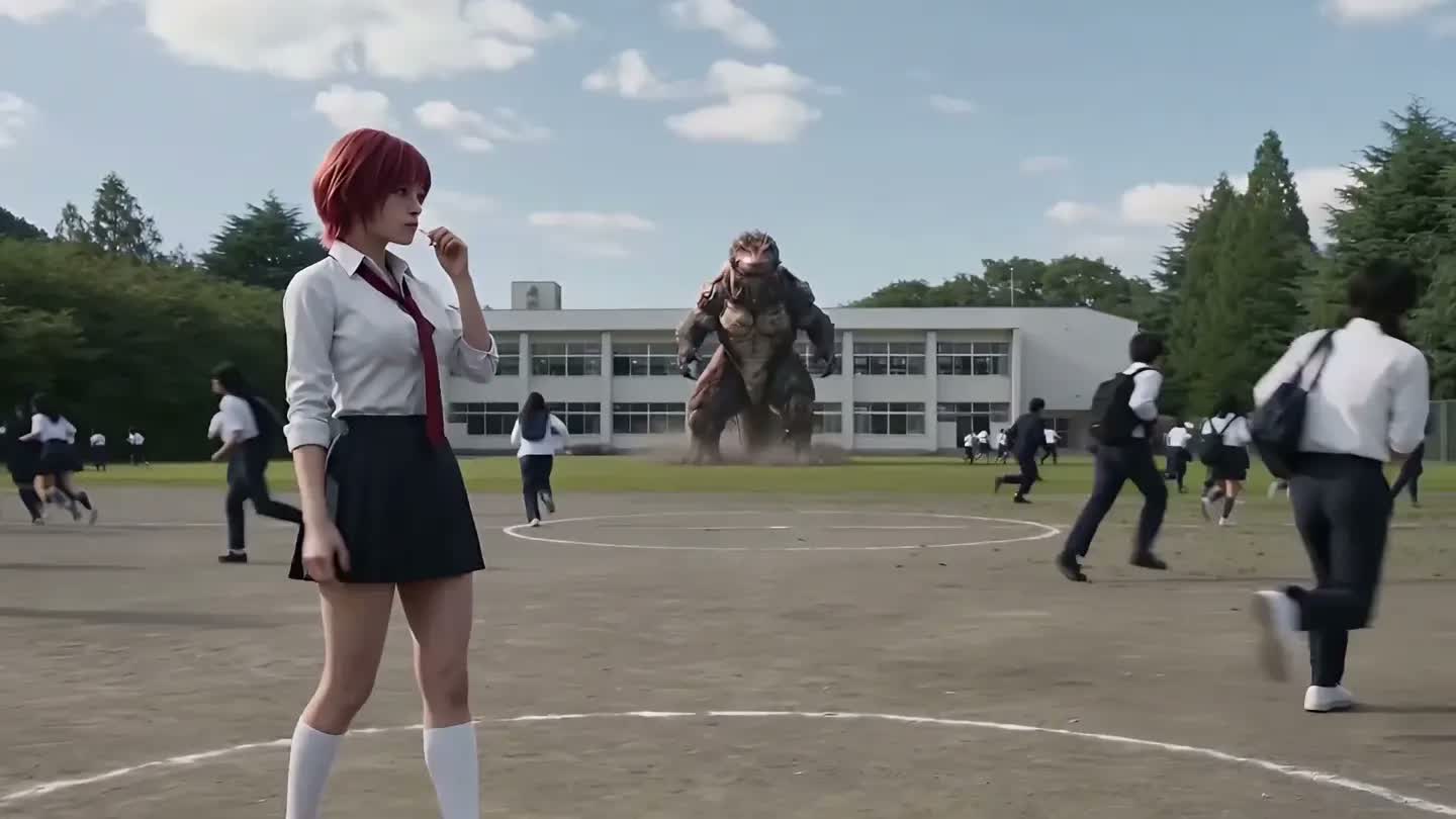 Cinematic train interior scene with dramatic lighting