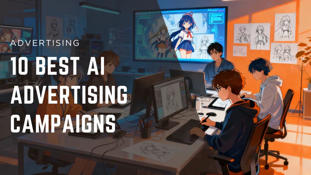  Anime showing people working in an office.