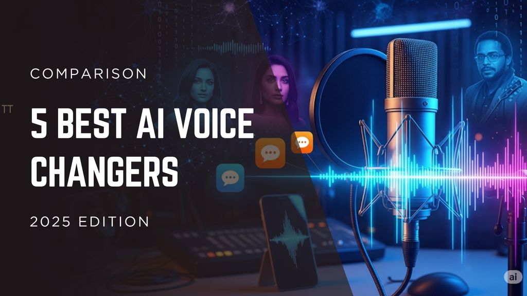 AI voice changer tools 2025 comparison