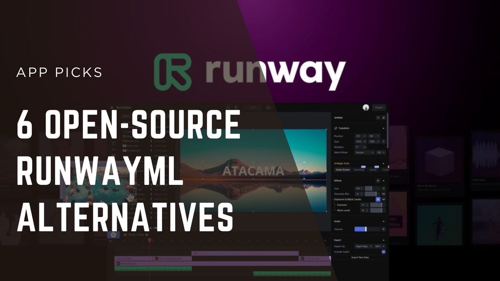 6 Open-Source RunwayML Alternatives