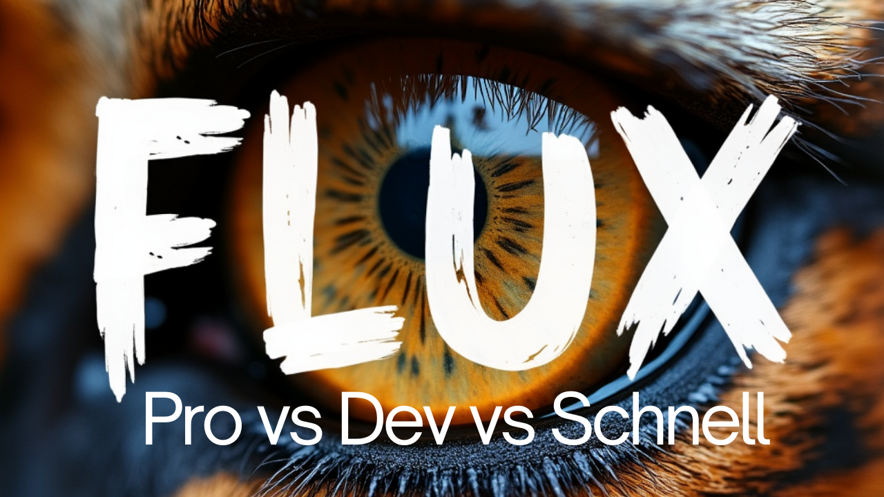 Flux pro vs dev vs schnell
