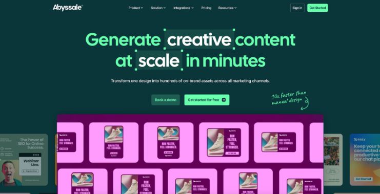 Abyssale for Scalable Brand-Consistent Production