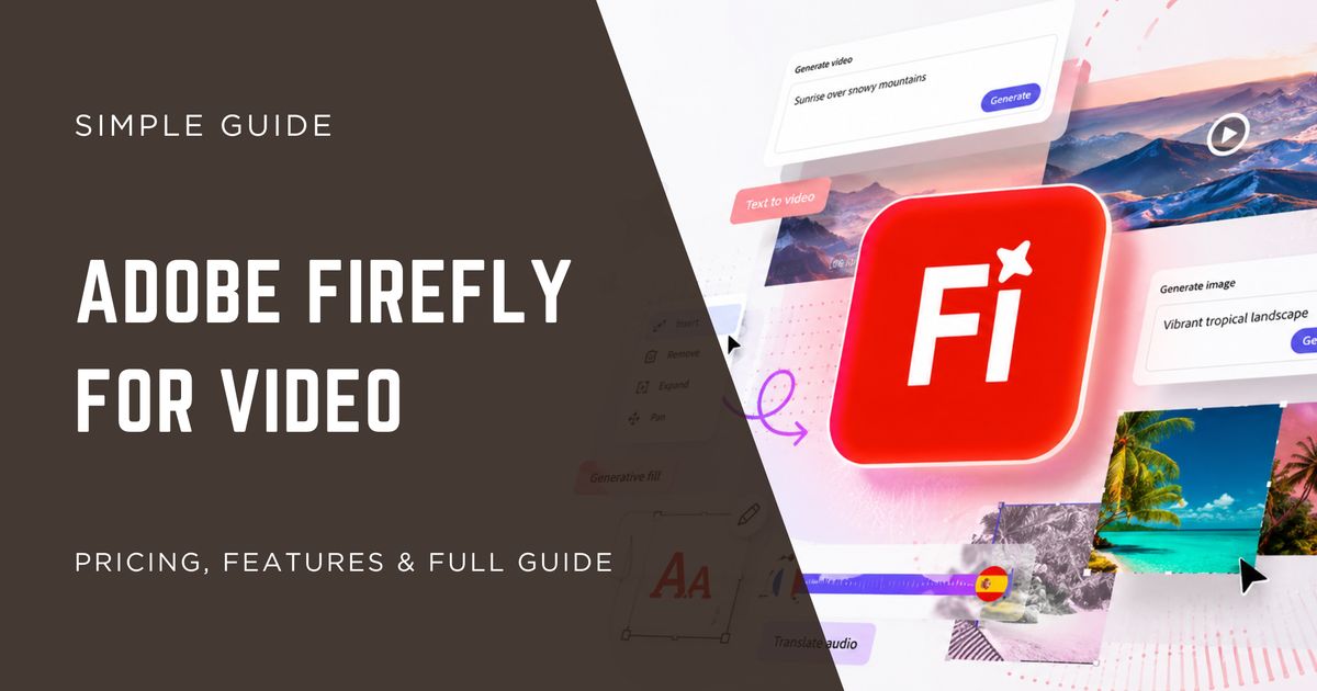 Adobe Firefly for Video: Pricing, Features & Full Guide