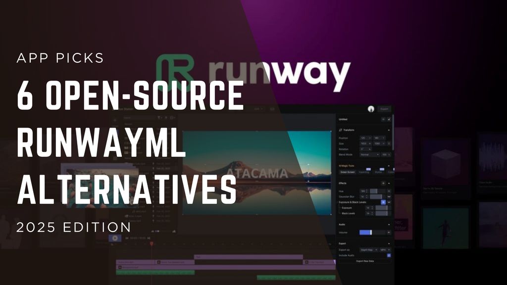 6 Open-Source RunwayML Alternatives