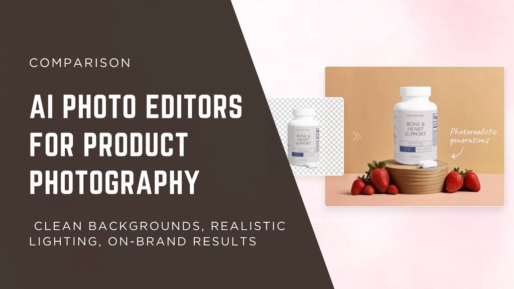 AI Photo Editors  for Product Photography 