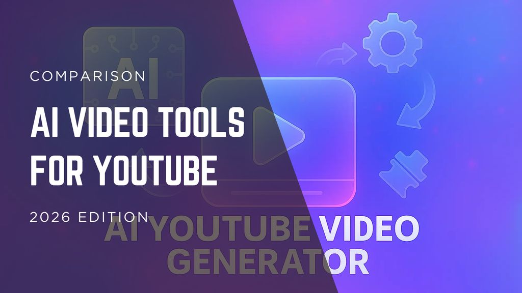 Top AI video generators for YouTube content creation, featuring avatars, text-to-video, and style transfer tools