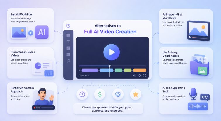 Alternatives to Full AI Video Creation