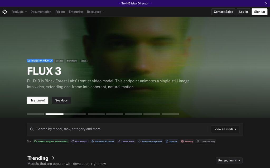 fal.ai official product page screenshot, September 25, 2026