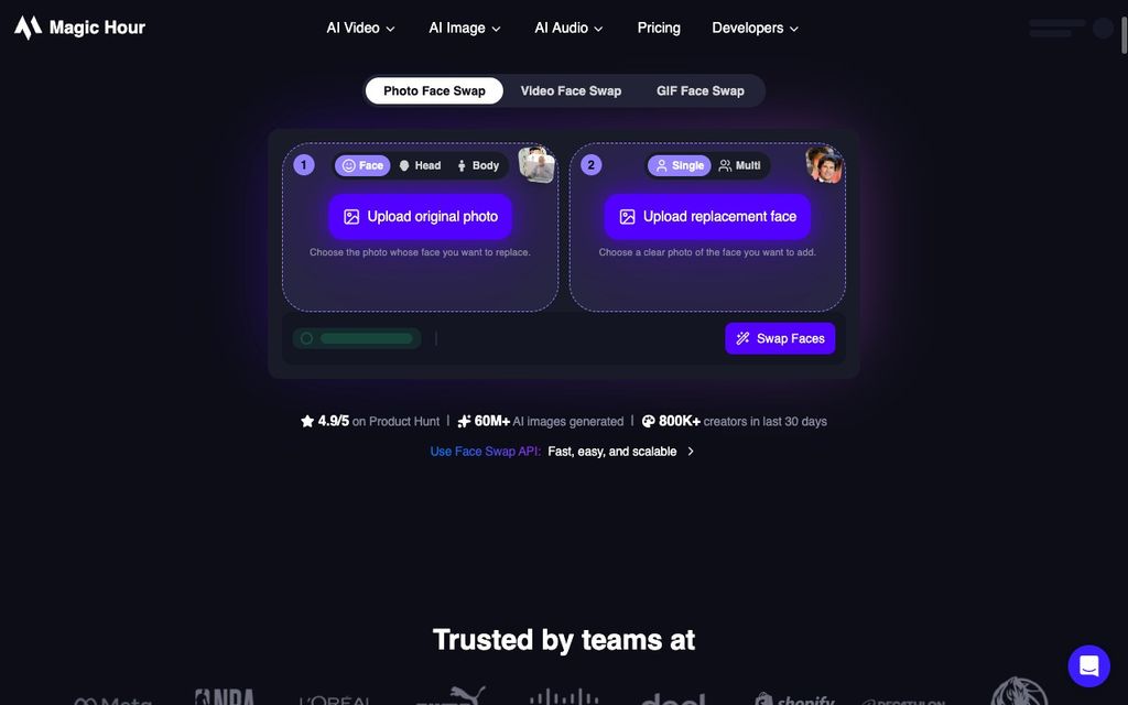 Magic Hour official workflow page screenshot (magic-hour-photo), September 25, 2026