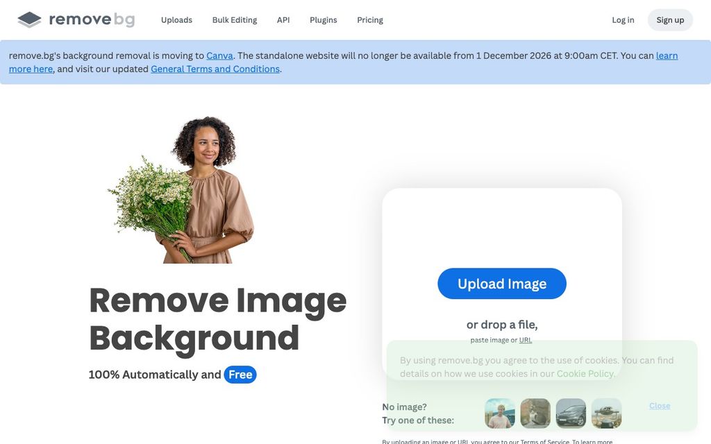 Remove.bg official product page screenshot (removebg-product), September 25, 2026