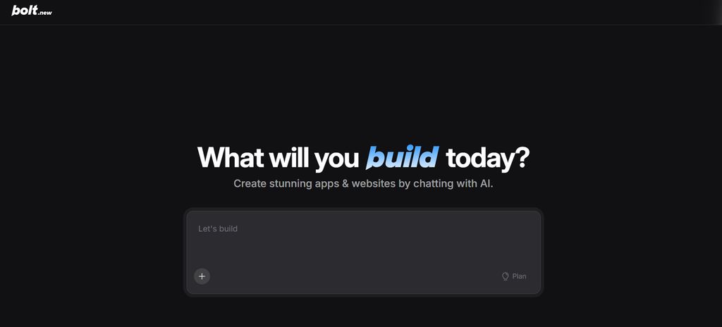 Bolt.new browser-based AI development environment for rapid prototyping