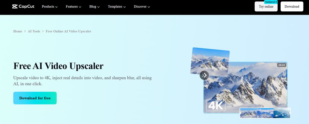 Capcut Video Upscaler