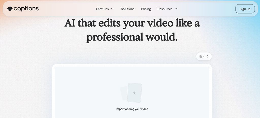 Captions