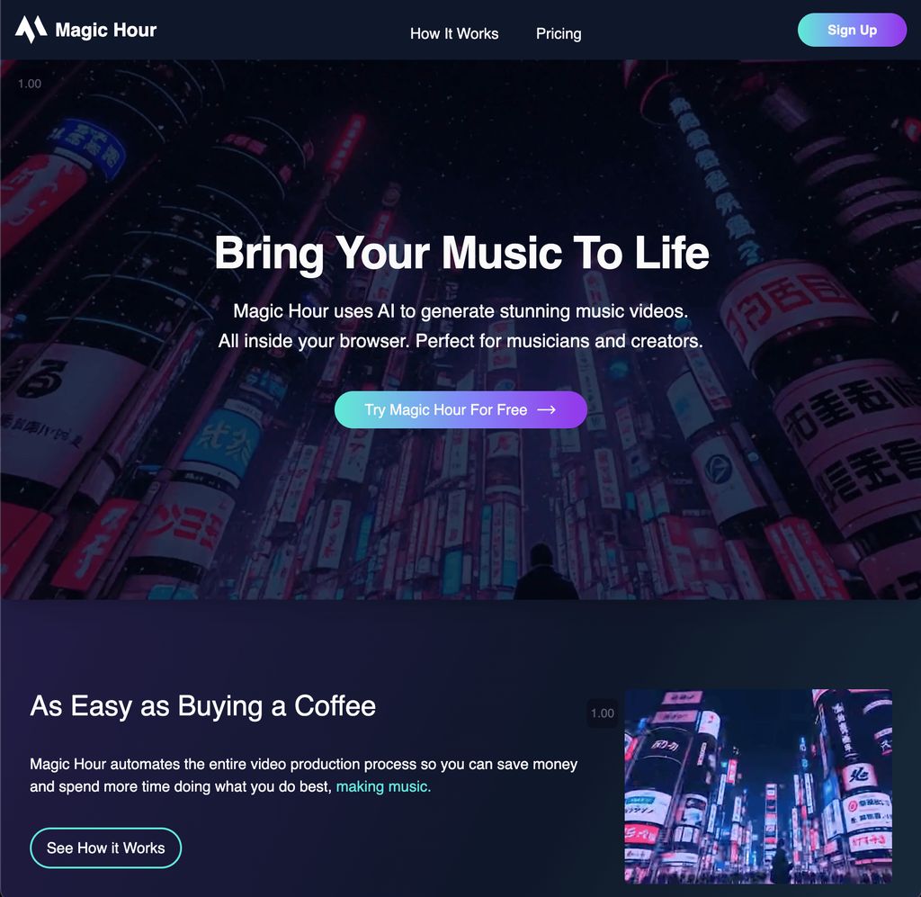 Landing Page