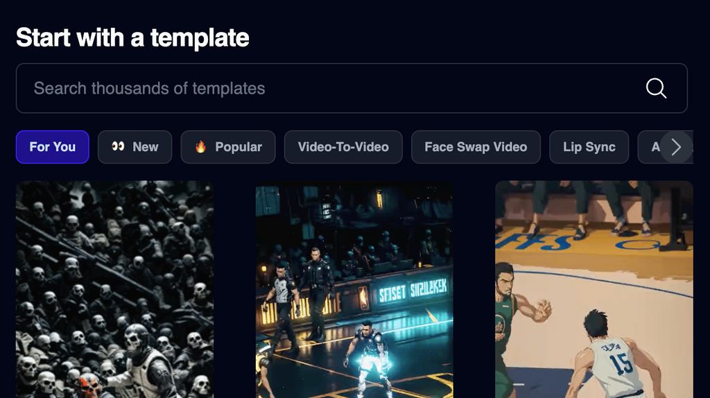 Template Search