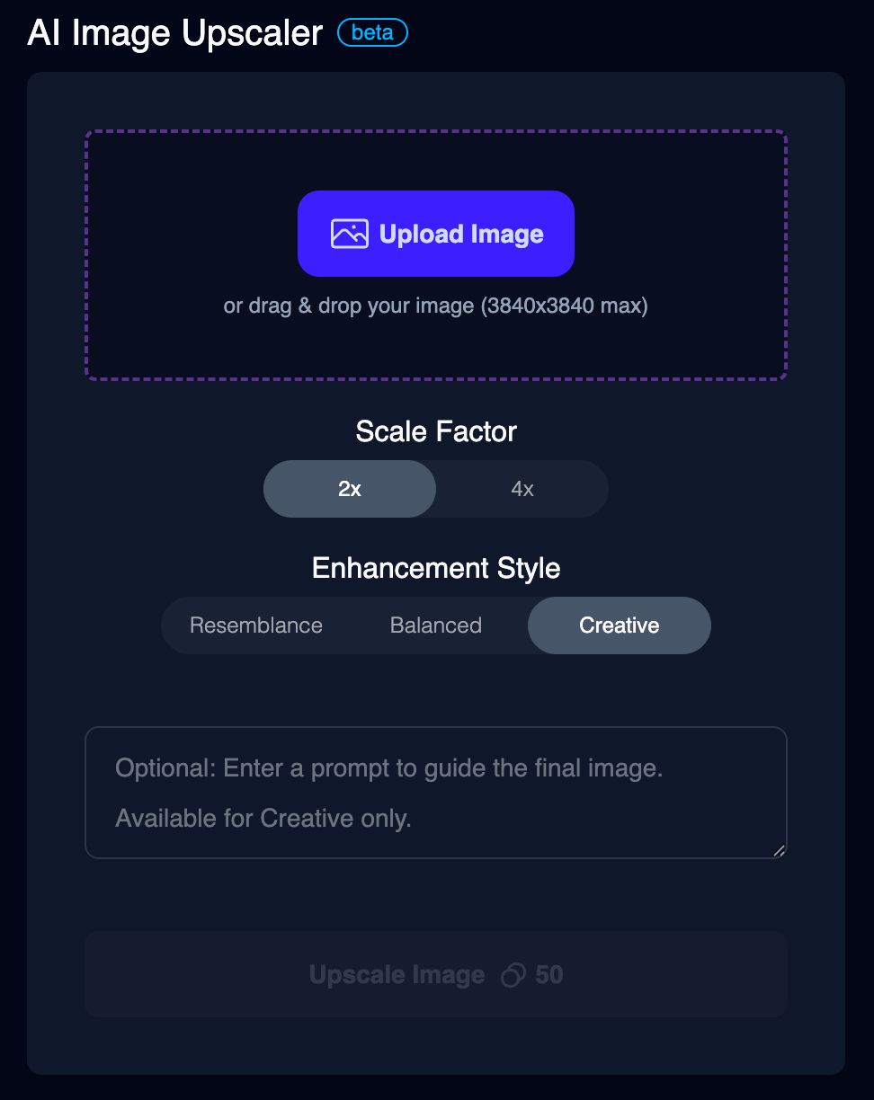 User Menu