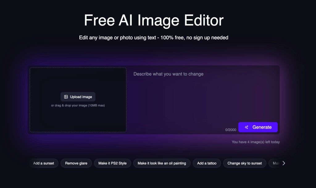 AI Image Editor