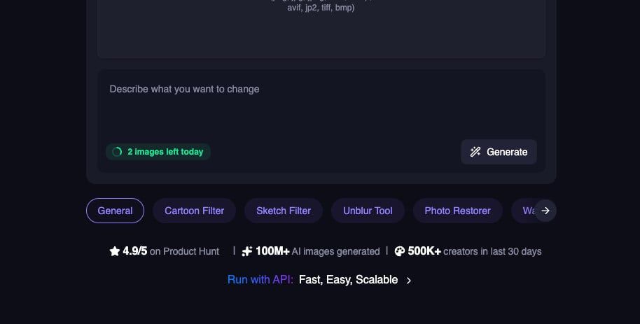 Image Editor Sub-tools