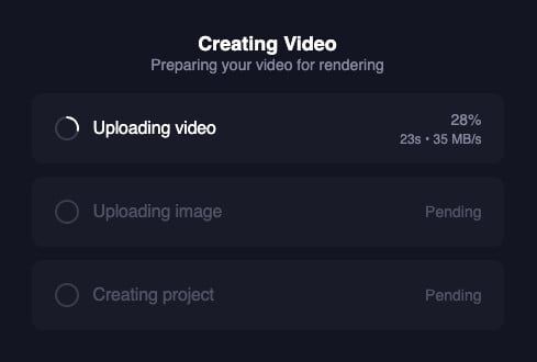 Improved Upload Experience