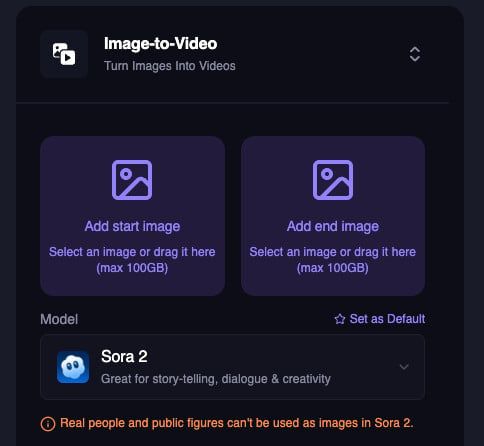 Sora 2 in Text-to-Video and Image-to-Video