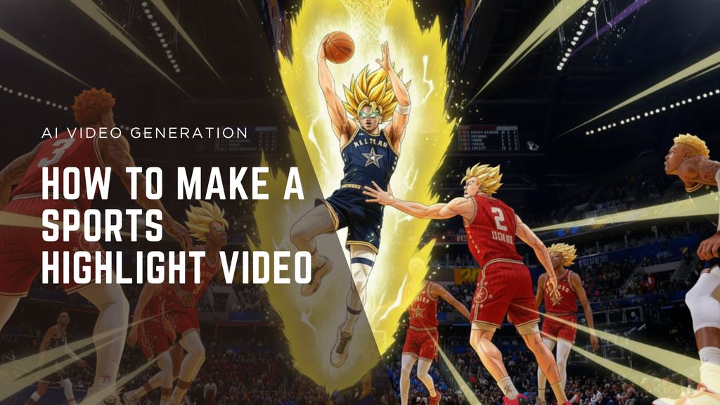AI-generated sports highlight image of two basketball players using Magic Hour.