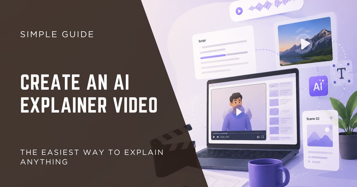 Video Explaining The Easiest Way to Explain Anything: How to Create an AI Explainer ...