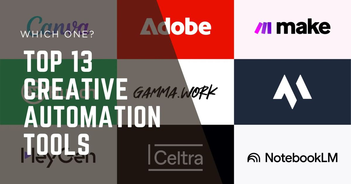 Top 13 Creative Automation Tools for Efficient Workflows