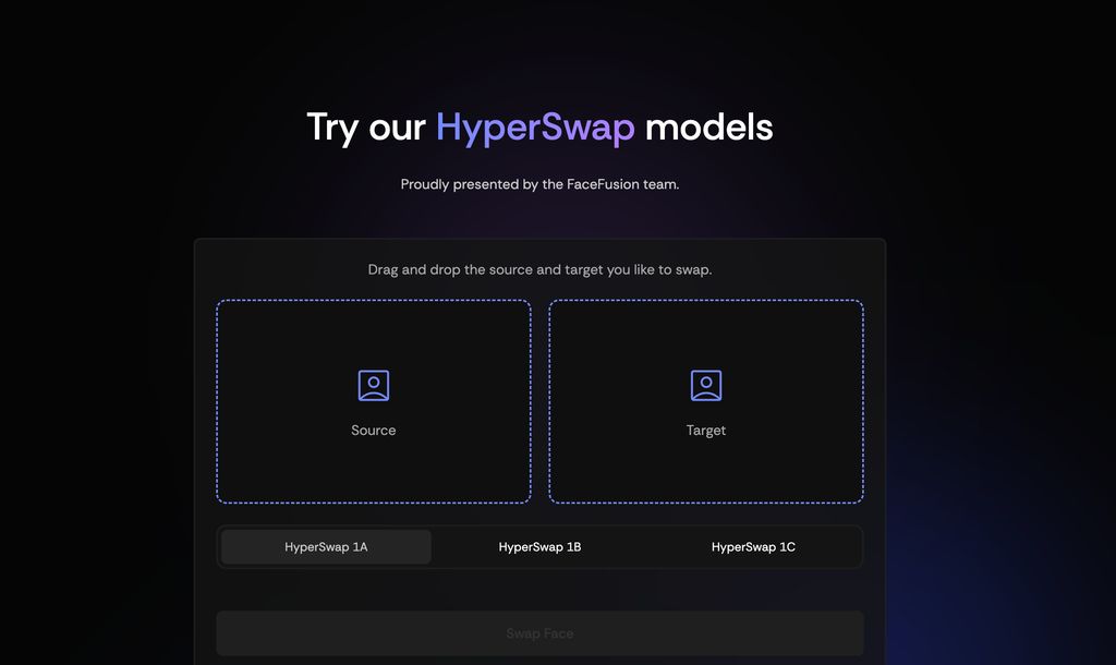 Facefusion face swap