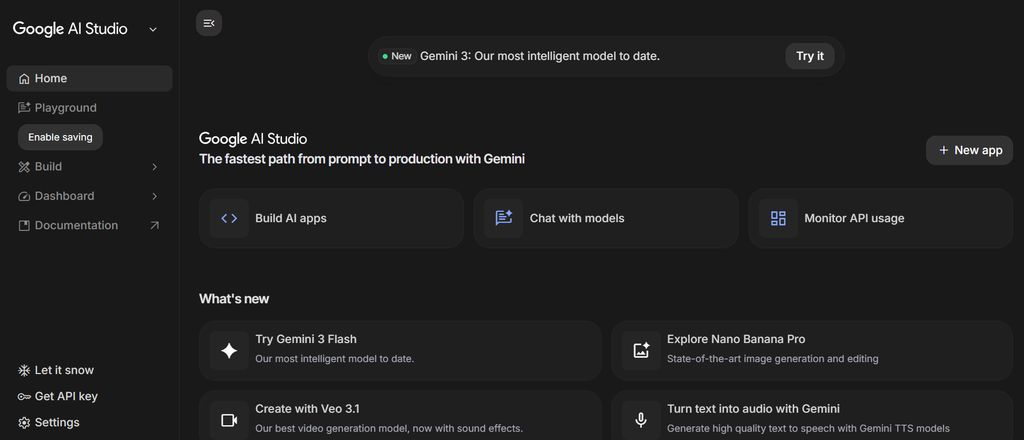 Google AI voice output used in automated text to speech system