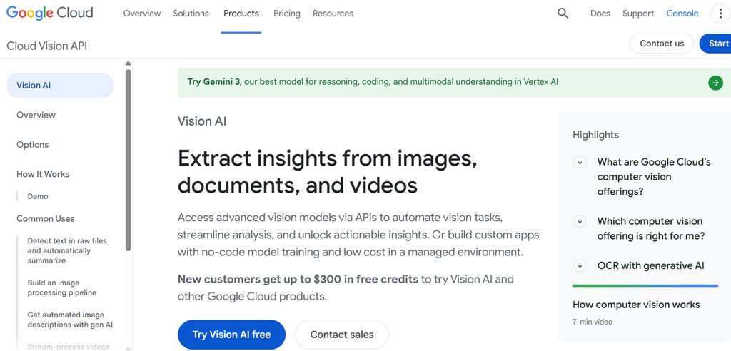 Google Cloud Vision AI Upscaling APIs