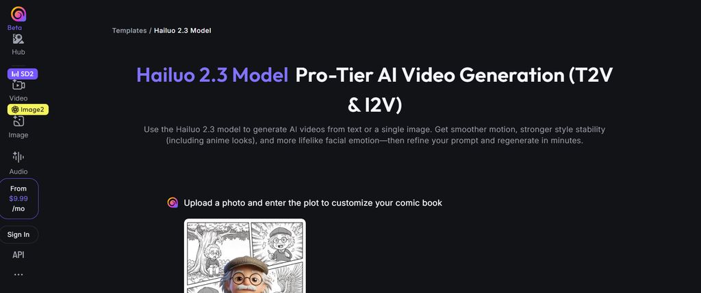 Hailuo 2.3 Pricing