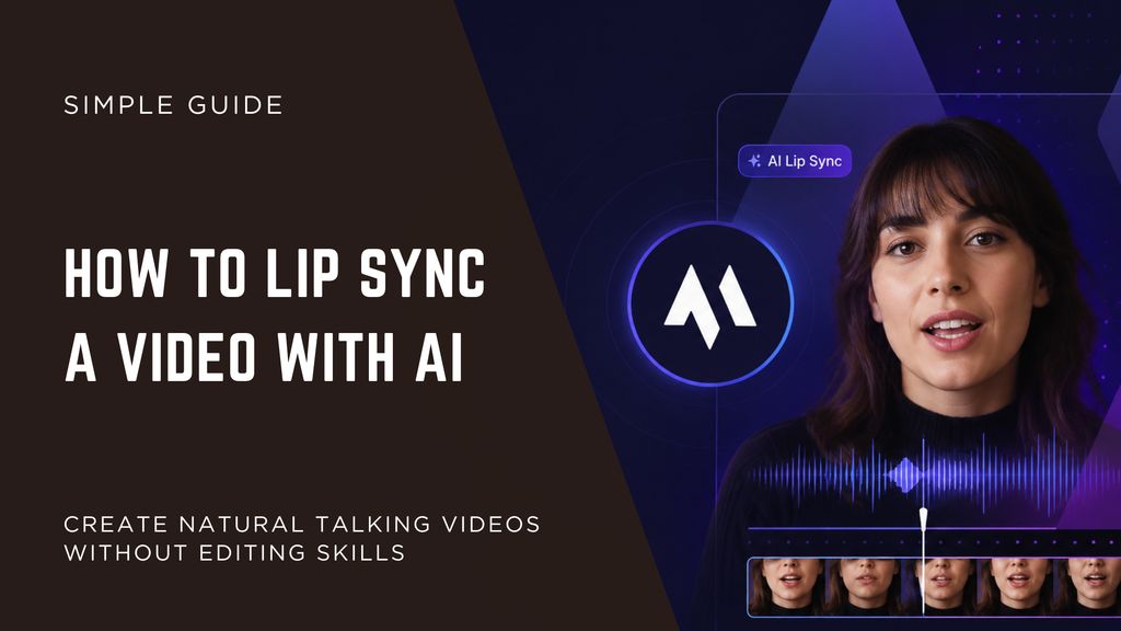 How to Lip Sync a Video With AI