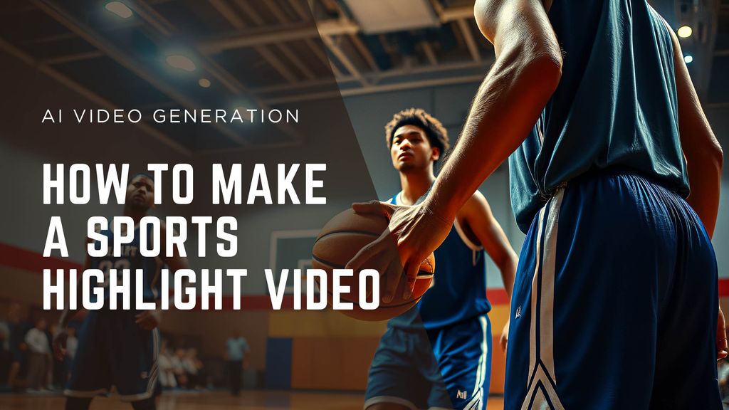 AI-generated sports highlight image of two basketball players using Magic Hour.
