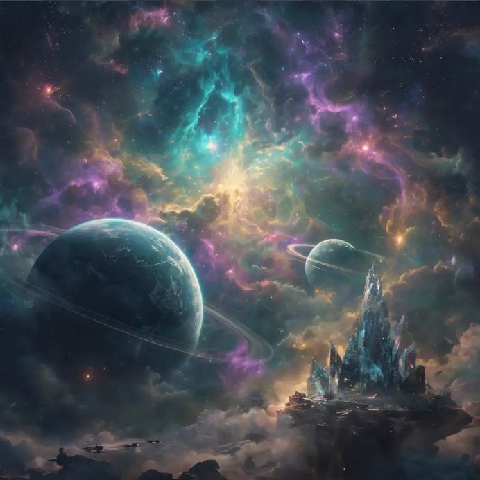 Concept art scene created by MAI-Image-1 highlighting visual diversity