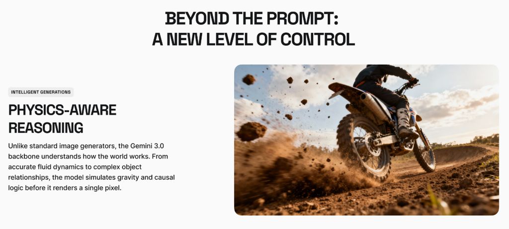 Illustration of Nano Banana Pro interpreting complex visual relationships and scene logic.