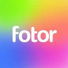 Fotor logo showing AI pattern generator for fashion and textile design.