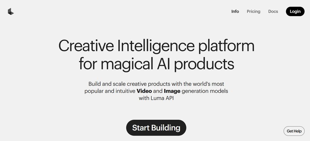 Luma AI image-to-video output with realistic camera movement