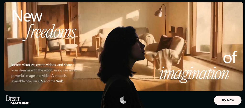 Luma AI showing smooth motion, realistic lighting, and high-fidelity scene rendering.