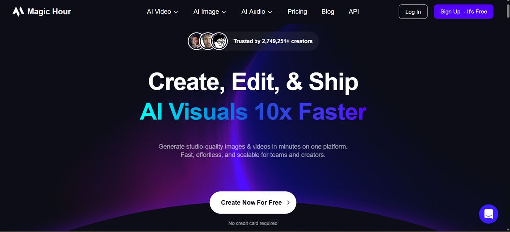 Magic Hour AI video generator – cinematic AI tool for realistic motion.