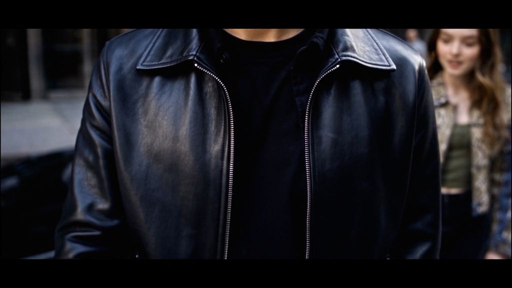 Leather Jacket Transformation: original production reference 1 from AI Video Editor, source page 10.