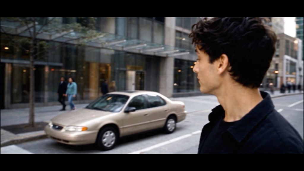 The Passing Sedan: original production reference 1 from AI Video Editor, source page 7.