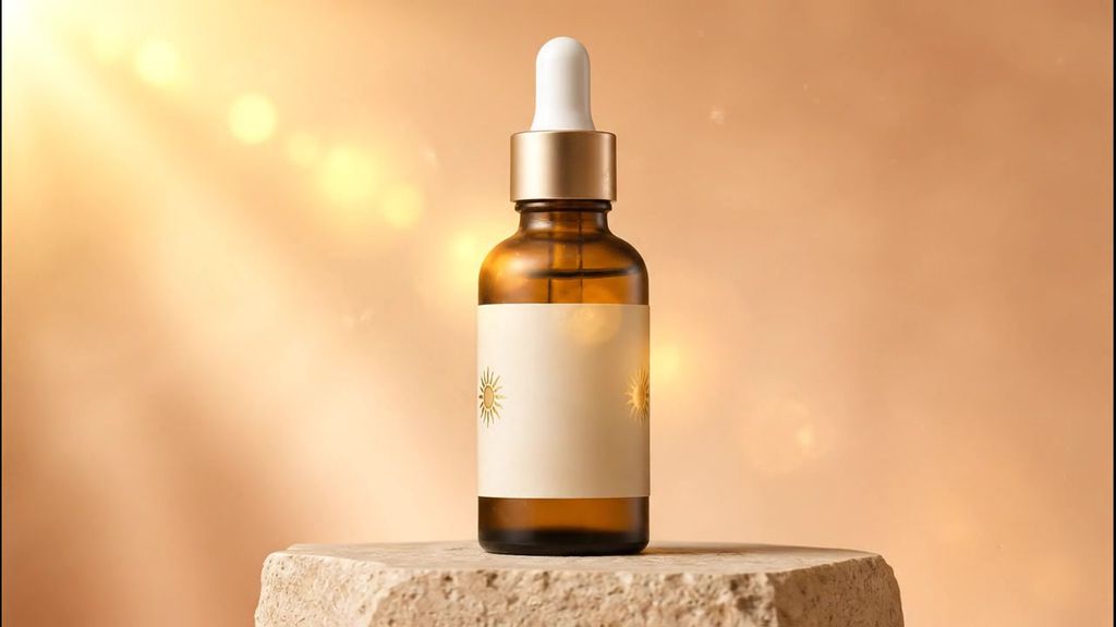 veo3.1 skincare-orbit attempt 1: frame at four seconds from an eight-second, audio-off benchmark clip recorded September 10, 2026 through Magic Hour; not a quality winner.