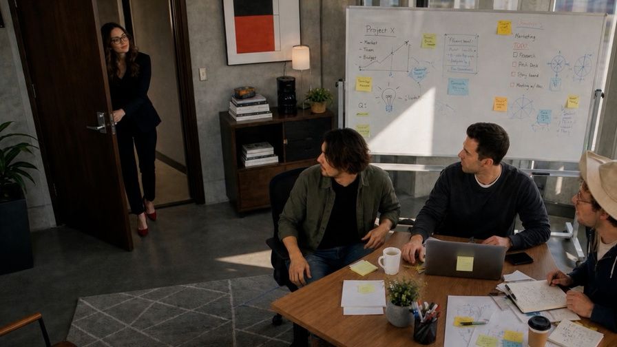 Entering the Meeting: original production reference 3 from Good Agency, source page 11.