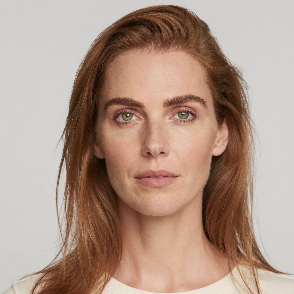 Synthetic replacement face used for the Magic Hour face swap demonstration, October 8, 2026