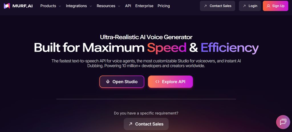 Murf is a user-friendly AI voice generator