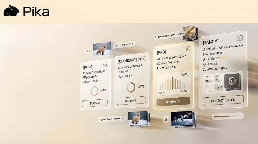 What Each Pika Plan Actually Includes