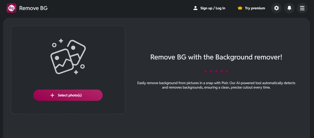 Pixlr Background Remover