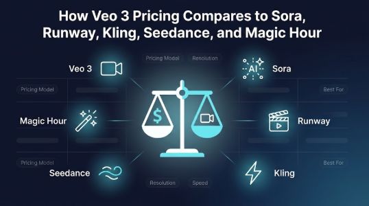 How Veo 3 Pricing Compares to Sora, Runway, Kling, Seedance, and Magic Hour