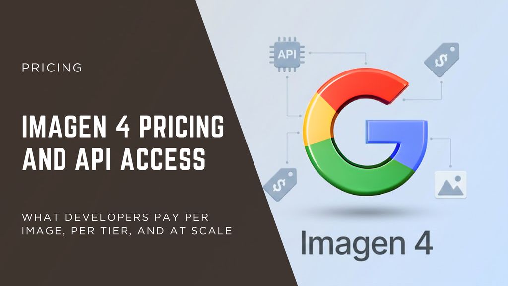 pricing Imagen 4 Pricing and API Access What Developers Pay Per Image, Per Tier, and at Scale
