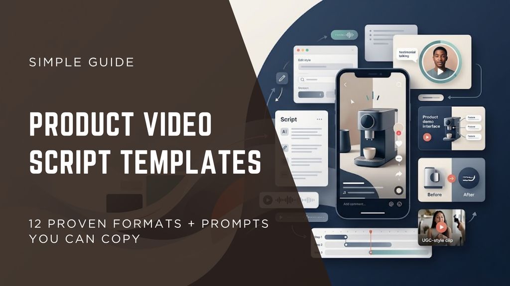 Product Video Script Templates